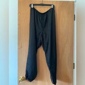 Satin joggers